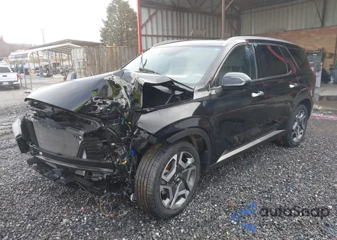 2024 Hyundai Palisade Limited из США, поврежденный, VIN KM8R54GE0RU652295